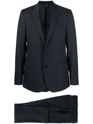 Dolce & Gabbana slim-cut two-piece suit - Blue