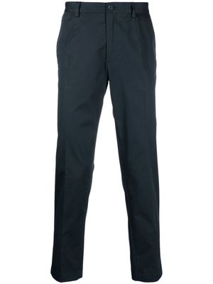 Dolce & Gabbana slim-fit cotton chino trousers - Blue