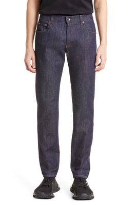 Dolce & Gabbana Slim Fit Stretch Denim Jeans in Blu Denim