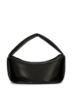 Dolce & Gabbana Soft logo-tag leather shoulder bag - Black