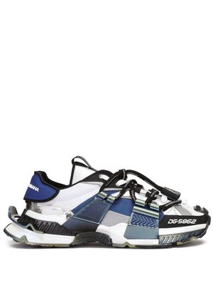 Dolce & Gabbana Space mulit-panel sneakers - Blue
