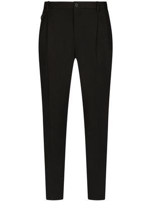 Dolce & Gabbana tailored jersey trousers - Black
