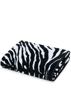 Dolce & Gabbana terry-cloth bath towel - Black