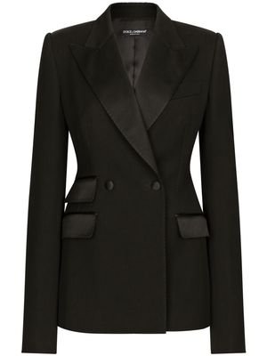 Dolce & Gabbana Turlignton double-breasted blazer - Black