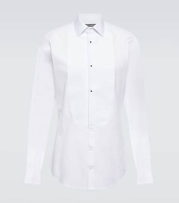 Dolce & Gabbana Tuxedo cotton poplin shirt