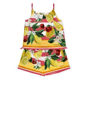 Dolce & Gabbana Two-piece Cotton Set