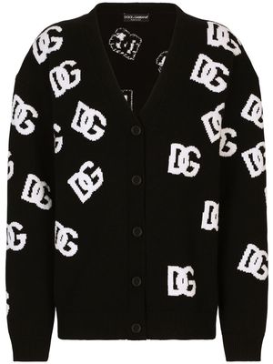 Dolce & Gabbana virgin wool cardigan - Black