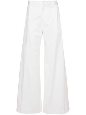 Dolce & Gabbana wide-leg trousers - White