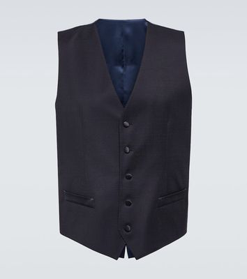 Dolce & Gabbana Wool and silk-blend vest