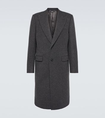 Dolce & Gabbana Wool-blend overcoat