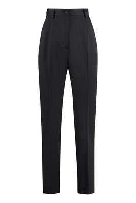 Dolce & Gabbana Wool Gabardine Trousers