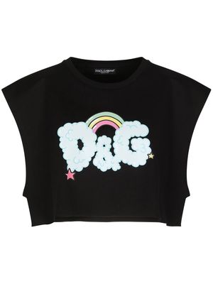 Dolce & Gabbana x Gianpiero D’Alessandro print T-shirt - Black