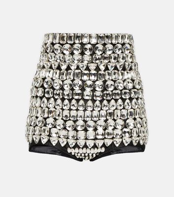 Dolce & Gabbana x Kim embellished micro shorts