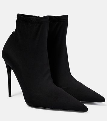 Dolce & Gabbana x Kim jersey ankle boots