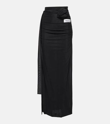 Dolce & Gabbana x Kim ruched maxi skirt