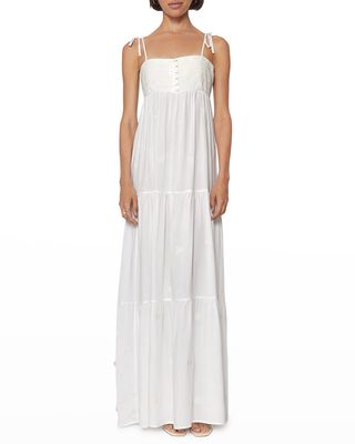 Dolce Embroidered Maxi Dress