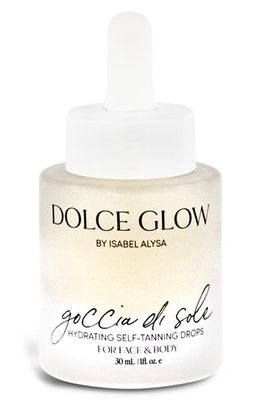 Dolce Glow by Isabel Alysa Goccia di Sole Hydrating Self-Tanning Serum Drops for Face & Body