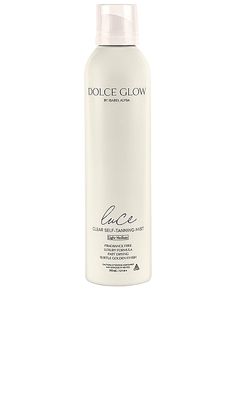 Dolce Glow Luce Self-Tanning Mist in Light To Medium.