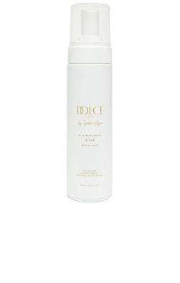 Dolce Glow Lusso Self-Tanning Mousse in Medium/Dark.