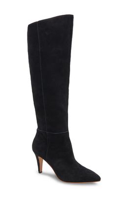 Dolce Vita Haze Knee High Boot in Onyx Suede