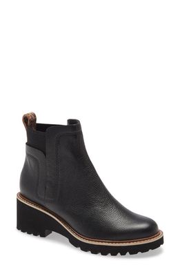 Dolce Vita Huey H2O Waterproof Bootie in Black Leather H2O