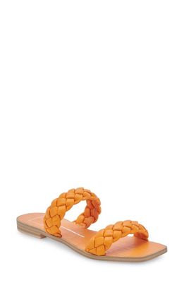 Dolce Vita Indy Slide Sandal in Apricot Stella
