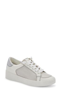 Dolce Vita Ledger Sneaker in Off White Leather