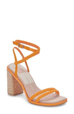 Dolce Vita Oro Ankle Strap Sandal in Apricot Stella