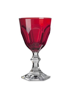 Dolce Vita Six-Piece Wine Goblet Set - Red - Red
