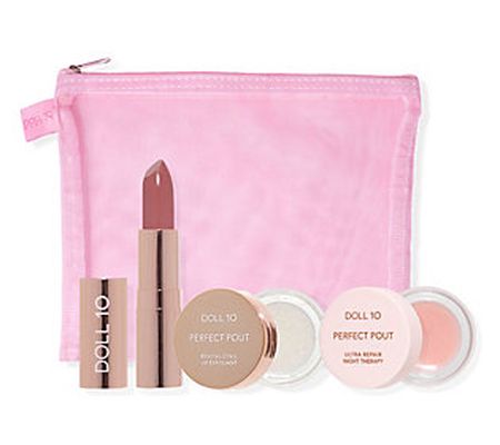 Doll 10 3-Piece Perfect Pout Lip Kit with Bag