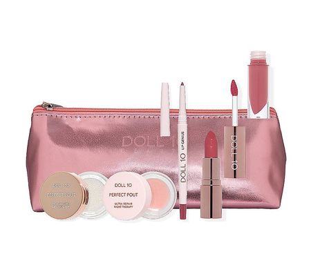 Doll 10 4-Piece Lip Discovery Collection withMetallic Bag
