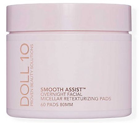 Doll 10 Smooth Assist Overnight Facial Retextur izing Pads