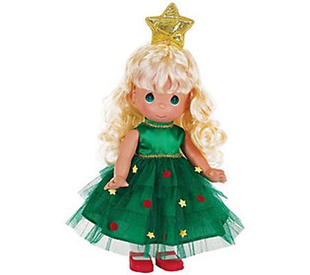 Doll Maker 12in Tree-Mendously Dressed Blonde H air Doll