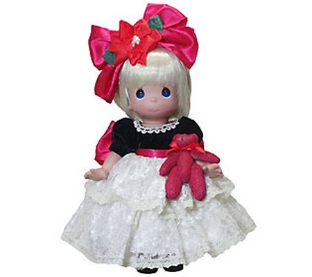 Doll Maker 12in Wishing You a Beary Christmas D oll