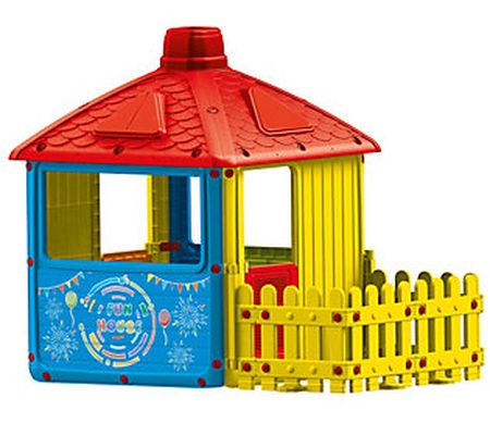 Dolu Toys My First City Playhouse With Fenced G arden