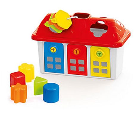 DOLU Toys Shape Sorter Happy Playhouse With Doo rs