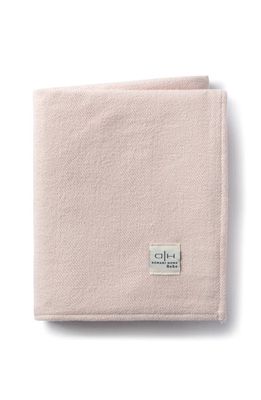 Domani Home Chevron Baby Blanket in Rose