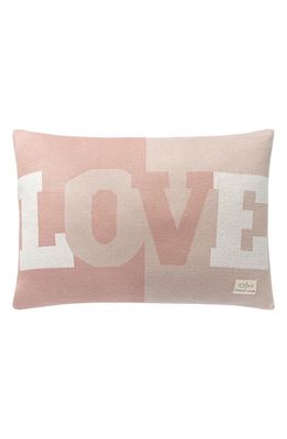 Domani Home Love Accent Pillow in Blush