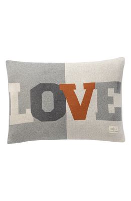 Domani Home Love Accent Pillow in Rust