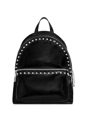 Dome Studded Leather Backpack