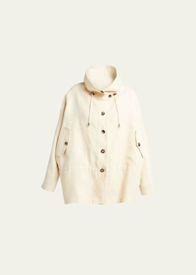 Dominick Natural Dyed Linen Jacket
