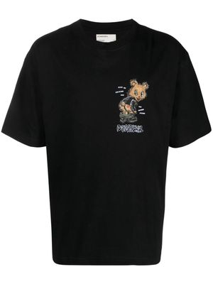 DOMREBEL Bec cotton T-shirt - Black