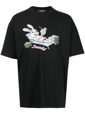 DOMREBEL Bucks graphic-print T-shirt - Black