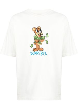 DOMREBEL Cash graphic-print T-shirt - White