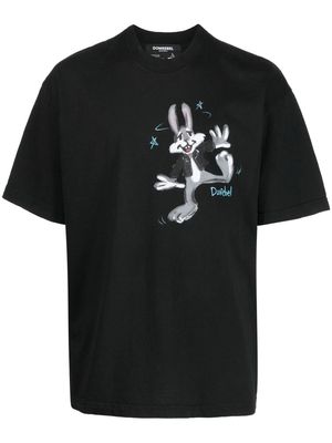 DOMREBEL Dizzy graphic-print T-shirt - Black