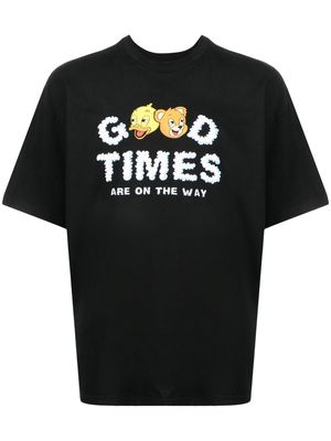 DOMREBEL Good Times short-sleeve T-shirt - Black