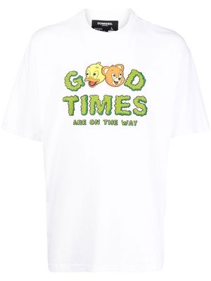 DOMREBEL Good Times short-sleeve T-shirt - White