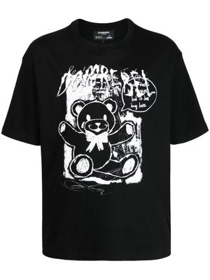DOMREBEL Lullaby cotton T-shirt - Black