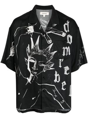 DOMREBEL Sway short-sleeve shirt - Black