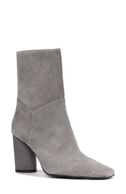 Donald Pliner Square Toe Bootie in Smoke